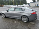 2014 Ford Fusion Se Hybrid Gray vin: 3FA6P0LU8ER380321