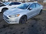 2018 Ford Fusion Se Hybrid Серебряный vin: 3FA6P0LU8JR128112