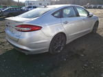 2018 Ford Fusion Se Hybrid Silver vin: 3FA6P0LU8JR128112