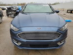 2018 Ford Fusion Se Hybrid Синий vin: 3FA6P0LU8JR138476