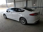 2018 Ford Fusion Se Hybrid White vin: 3FA6P0LU8JR141605