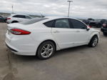 2018 Ford Fusion Se Hybrid Белый vin: 3FA6P0LU8JR172384