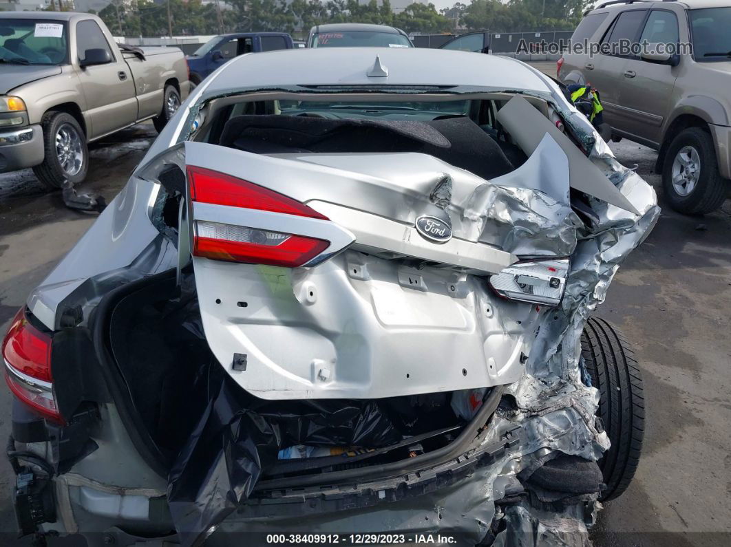 2019 Ford Fusion Hybrid Se Silver vin: 3FA6P0LU8KR109187