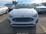 2019 Ford Fusion Hybrid Se White vin: 3FA6P0LU8KR137507