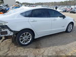 2019 Ford Fusion Hybrid Se White vin: 3FA6P0LU8KR137507