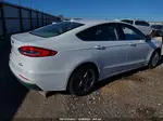 2019 Ford Fusion Hybrid Se White vin: 3FA6P0LU8KR138706