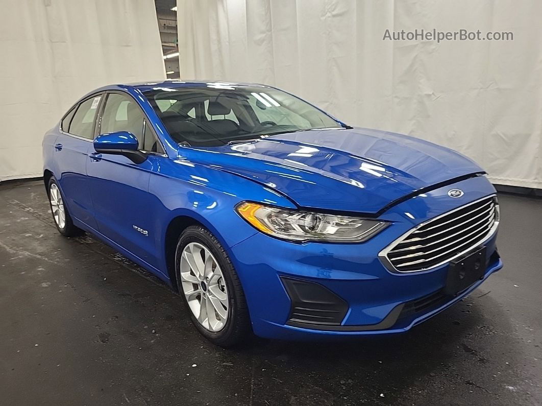 2019 Ford Fusion Hybrid Se vin: 3FA6P0LU8KR184004