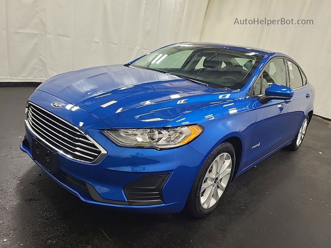 2019 Ford Fusion Hybrid Se vin: 3FA6P0LU8KR184004