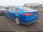 2019 Ford Fusion Hybrid Se Blue vin: 3FA6P0LU8KR197982