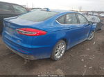 2019 Ford Fusion Hybrid Se Синий vin: 3FA6P0LU8KR197982