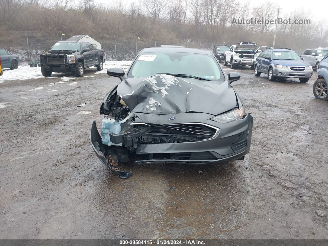 2019 Ford Fusion Hybrid Se Gray vin: 3FA6P0LU8KR212951