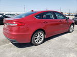 2020 Ford Fusion Se Red vin: 3FA6P0LU8LR222025