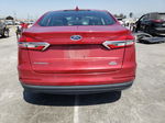 2020 Ford Fusion Se Red vin: 3FA6P0LU8LR222025