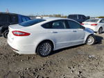 2013 Ford Fusion Se Hybrid White vin: 3FA6P0LU9DR357399