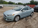 2014 Ford Fusion Se Hybrid Синий vin: 3FA6P0LU9ER190821