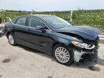 2014 Ford Fusion Se Hybrid Blue vin: 3FA6P0LU9ER208198