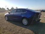 2014 Ford Fusion Se Hybrid Синий vin: 3FA6P0LU9ER347540