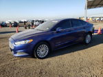 2014 Ford Fusion Se Hybrid Синий vin: 3FA6P0LU9ER347540