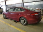 2017 Ford Fusion Se Hybrid Burgundy vin: 3FA6P0LU9HR286274