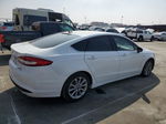 2017 Ford Fusion Se Hybrid White vin: 3FA6P0LU9HR344707