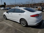 2017 Ford Fusion Se Hybrid White vin: 3FA6P0LU9HR344707