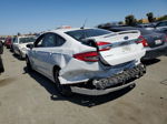 2018 Ford Fusion Se Hybrid White vin: 3FA6P0LU9JR137398