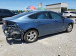 2018 Ford Fusion Se Hybrid Синий vin: 3FA6P0LU9JR138485