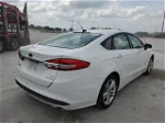 2018 Ford Fusion Se Hybrid White vin: 3FA6P0LU9JR188027