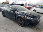 2018 Ford Fusion Se Hybrid Black vin: 3FA6P0LU9JR248498