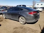 2018 Ford Fusion Se Hybrid Black vin: 3FA6P0LU9JR262286