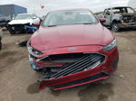 2019 Ford Fusion Se Red vin: 3FA6P0LU9KR113023