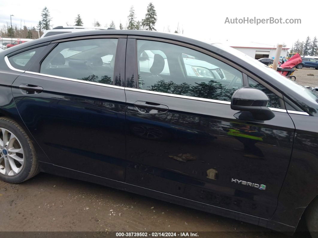 2019 Ford Fusion Hybrid Se Черный vin: 3FA6P0LU9KR136303