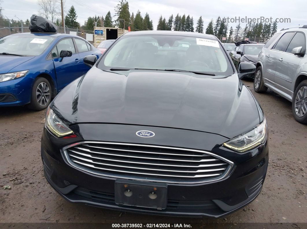 2019 Ford Fusion Hybrid Se Black vin: 3FA6P0LU9KR136303