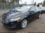 2019 Ford Fusion Hybrid Se Black vin: 3FA6P0LU9KR136303