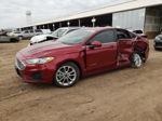 2019 Ford Fusion Se Красный vin: 3FA6P0LU9KR154767