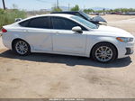 2019 Ford Fusion Hybrid Se White vin: 3FA6P0LU9KR188949