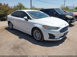 2019 Ford Fusion Hybrid Se White vin: 3FA6P0LU9KR188949