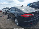 2019 Ford Fusion Hybrid Se Black vin: 3FA6P0LU9KR197294