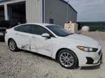 2019 Ford Fusion Se Белый vin: 3FA6P0LU9KR221108