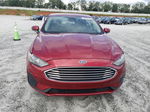 2019 Ford Fusion Se Красный vin: 3FA6P0LU9KR224851