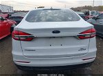 2019 Ford Fusion Hybrid Se White vin: 3FA6P0LU9KR240788