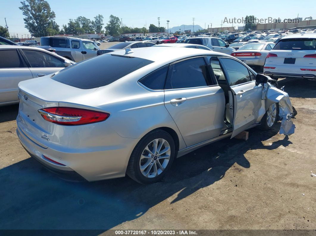 2019 Ford Fusion Hybrid Se Silver vin: 3FA6P0LU9KR241956