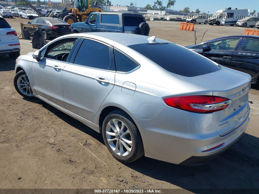 2019 Ford Fusion Hybrid Se Silver vin: 3FA6P0LU9KR241956