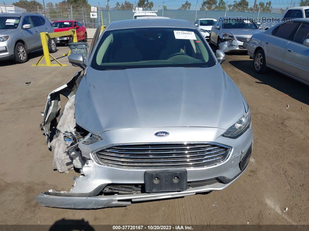 2019 Ford Fusion Hybrid Se Silver vin: 3FA6P0LU9KR241956