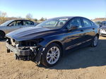 2020 Ford Fusion Se Blue vin: 3FA6P0LU9LR163518