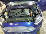 2015 Ford Fusion Se Hybrid Blue vin: 3FA6P0LUXFR124151