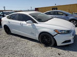 2016 Ford Fusion Se Hybrid Белый vin: 3FA6P0LUXGR203868