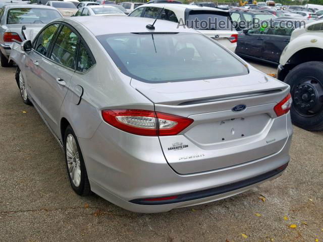 2016 Ford Fusion Se Hybrid Silver vin: 3FA6P0LUXGR397589