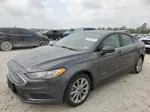 2017 Ford Fusion Se Hybrid Gray vin: 3FA6P0LUXHR265353