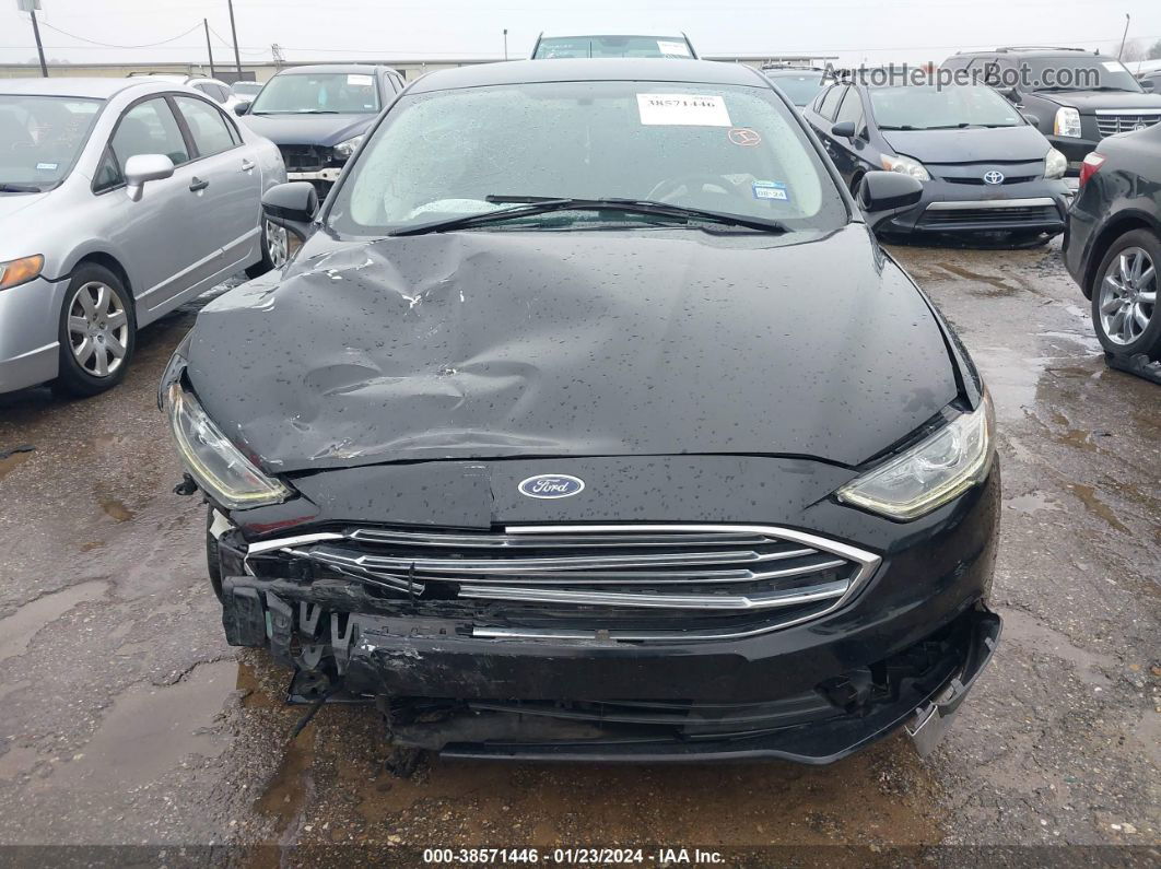 2018 Ford Fusion Hybrid Se Black vin: 3FA6P0LUXJR172662